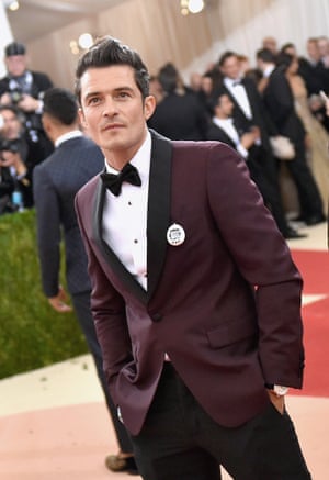 Orlando Bloom â and his Tamagotchi â at the Met Ball in May.