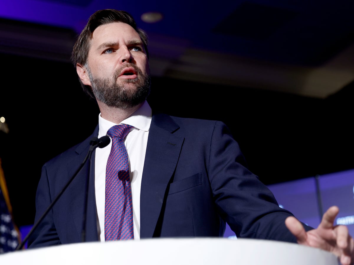 JD Vance's confusing evolution from liberal touchstone to Maga superstar | JD Vance | The Guardian