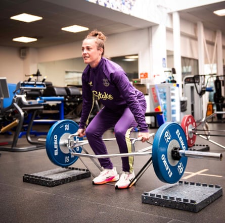 Aurora Galli in the gym
