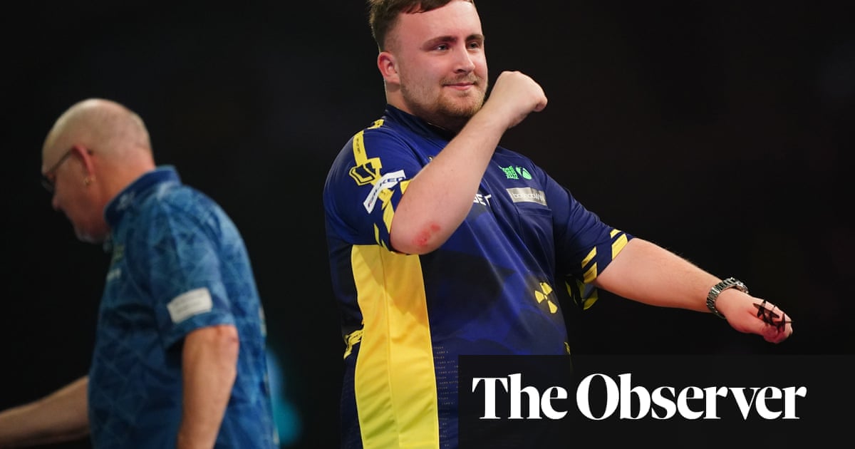 Luke Littler Advances in PDC World Darts Championship