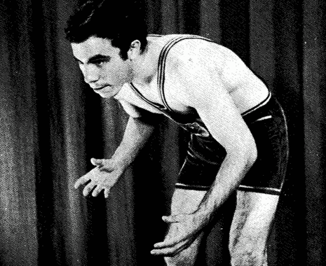 John Kinsela, the first Aborginal Olympic wrestler.