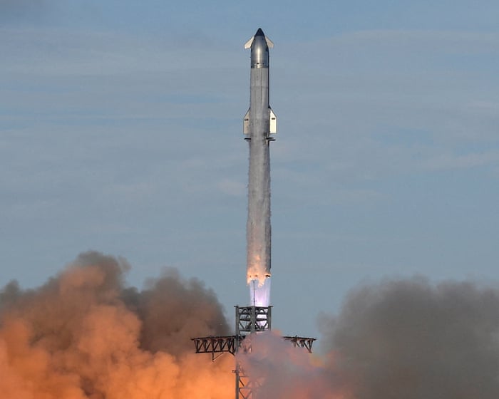 SpaceX’s Starship finally launches for test flight after setbacks – video