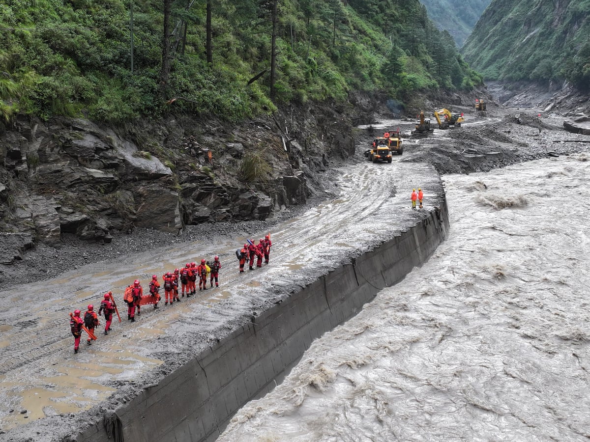 Chinese control of information hampers assessment of Tibet flood damage | Nepal-Tibet flood disaster | The Guardian