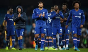Manchester City 2 1 Chelsea Premier League As It Happened Football The Guardian