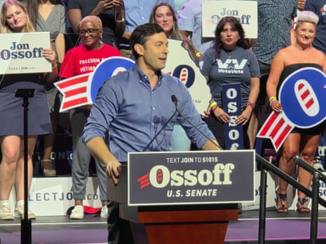 Jon Ossoff has worked to tied our collective anxiety to Trump and the ‘Epstein class’