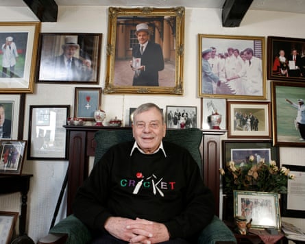 Dickie Bird at his home in Yorkshire in 2013.