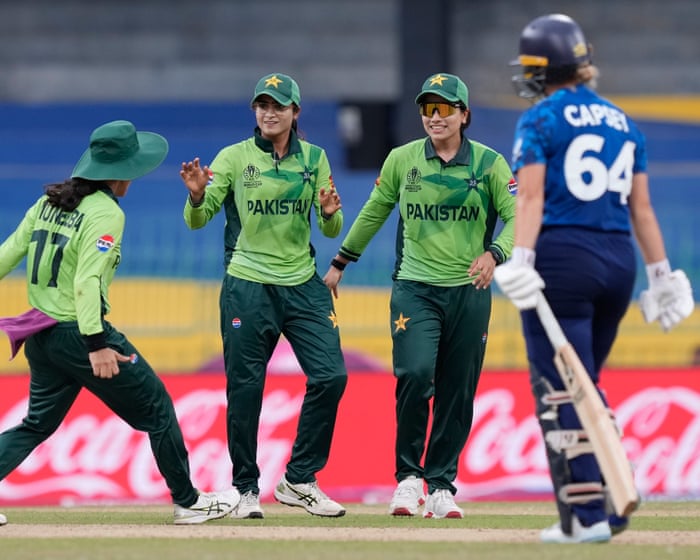 England v Pakistan: Women’s Cricket World Cup game hit by rain – live