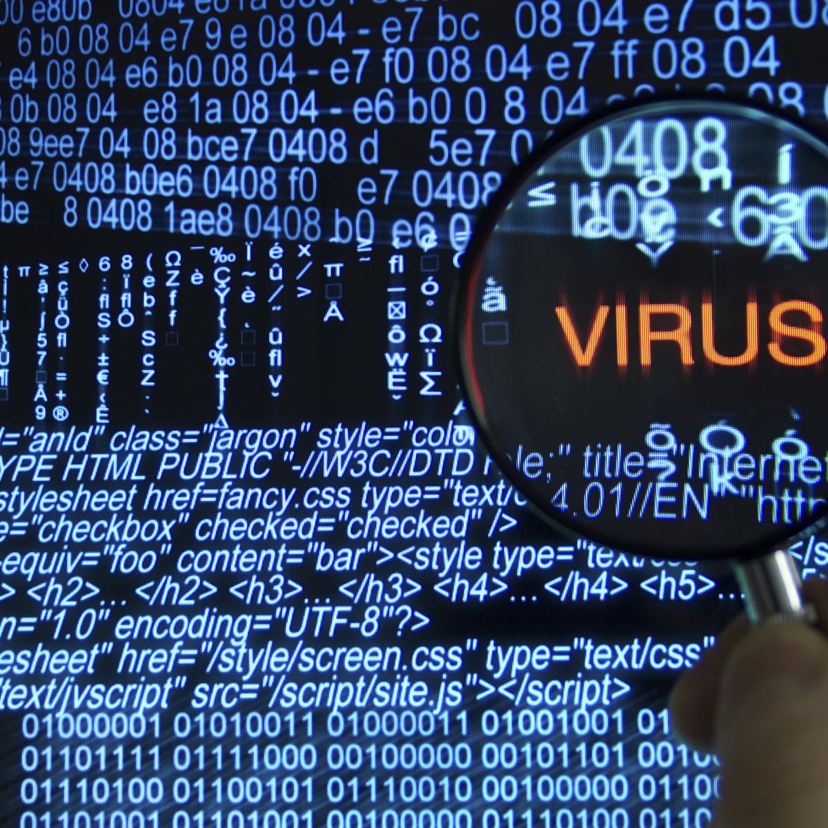 virusi malware)