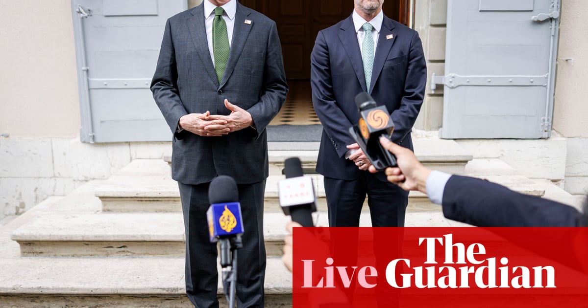 Stock markets lifted by productive' US-China trade talks  business live