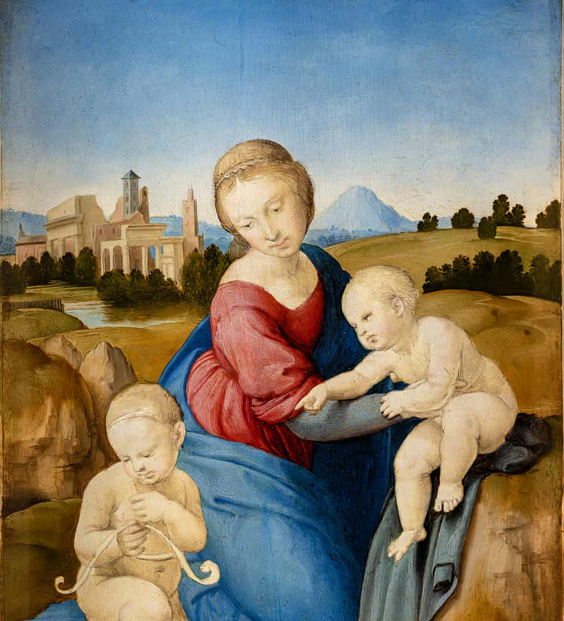 Raphael, The Virgin and Child with the Infant St John the Baptist, c 1508.