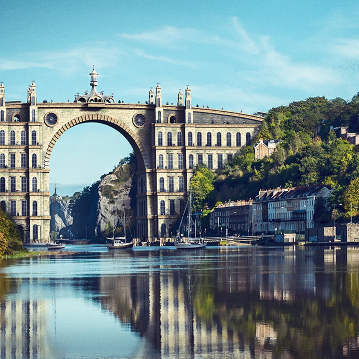 Weirs And Aerial Walkways The Bristol That Might Have Been Cities The Guardian Weirs And Aerial Walkways The Bristol That Might Have Been Cities The Guardian