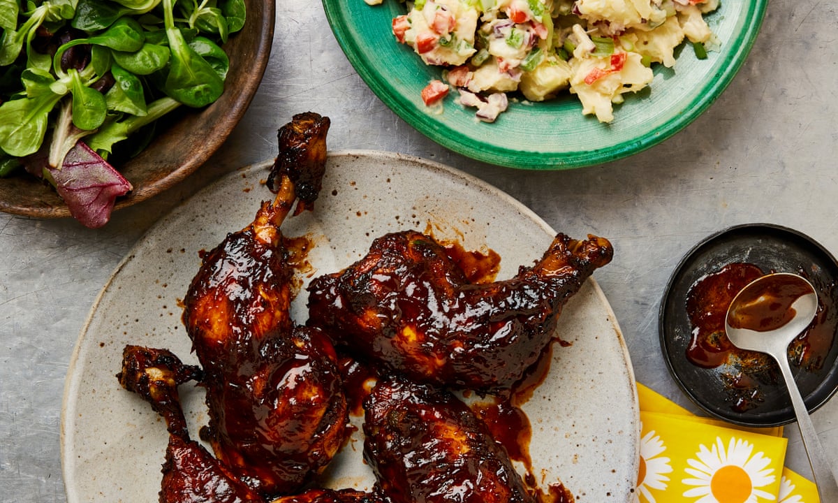 Bbq Chicken Legs Dry Marinade For Chicken Riaz Phillips' Recipe