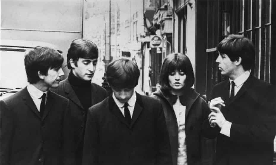 Maureen Cleave with the Beatles