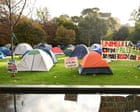 Australia news live: inquiry told pro-Palestine sit-in led to ‘sharp’ change in university policy; Tasmanian premier considers buying brewery