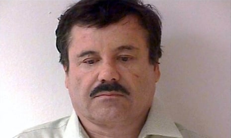 Mexican drug lord Joaquin “El Chapo” Guzman Loera, pictured after being recaptured six months after he escaped from a maximum-security jail. 