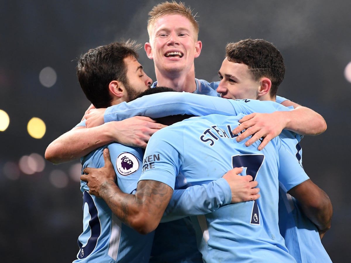 personale peddling forbrydelse Manchester City crowned Premier League champions after shock United defeat  | Manchester City | The Guardian