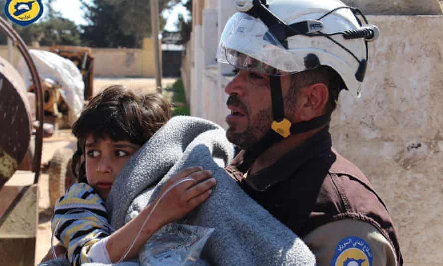 The White Helmets have been credited with saving thousands of lives.
