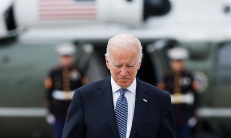 Joe Biden preparing to board Air Force One