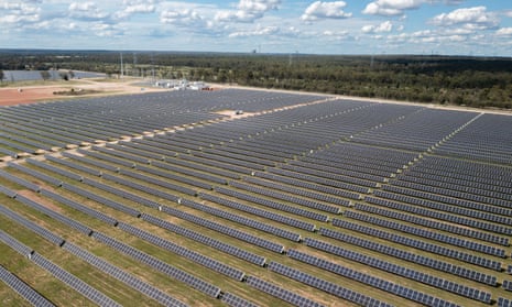 Western Downs green power hub solar farm in Queensland