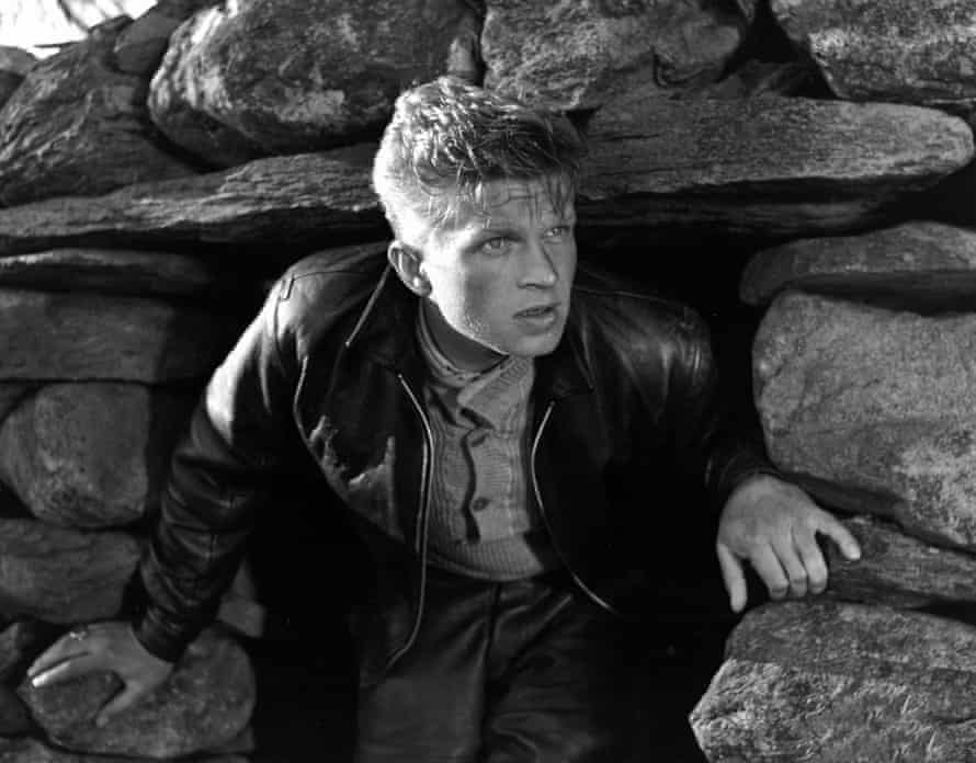 Hardy Krüger as Franz von Werra in his 1957 film breakthrough, Roy Ward Baker’s The One That Got Away.