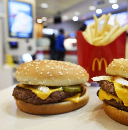 McDonald’s burgers and fries