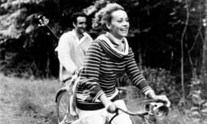 Jeanne Moreau in François Truffaut’s Jules et Jim (1961) captured the mood swings of the complex Catherine.