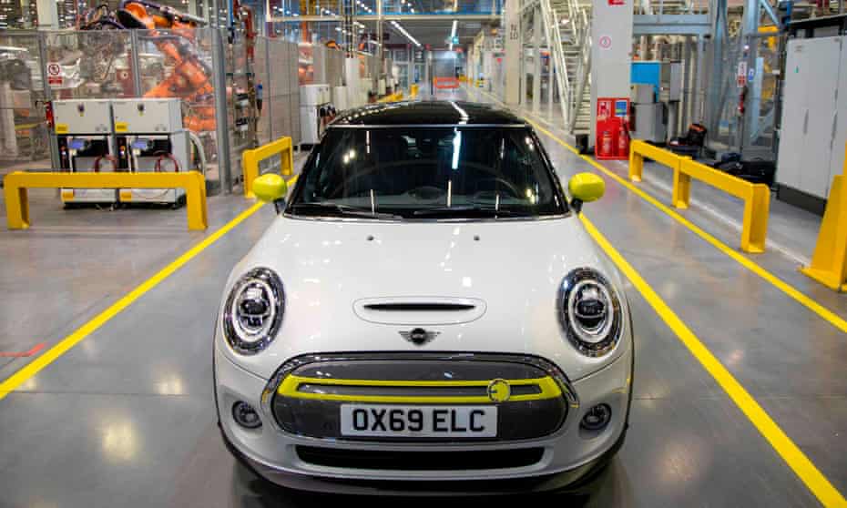 BMW makes Minis at its Cowley plant near Oxford.