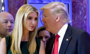 Ivanka Trump and Donald Trump