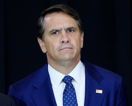 Acting attorney general Todd Blanche in Washington.