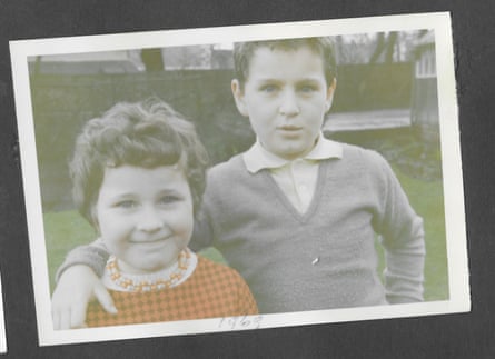 A 1969 photo of Joanne and her brother Andrew.