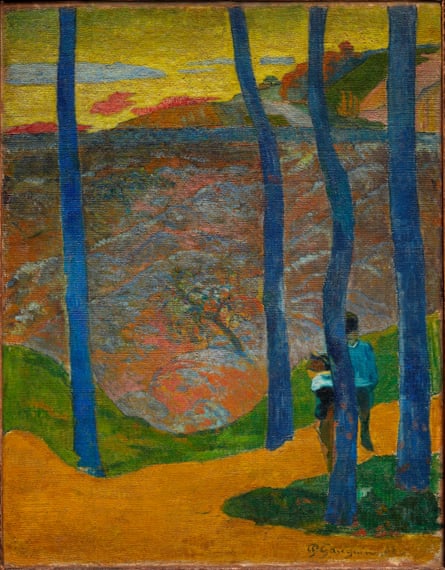 Blue Trees (Your Turn Will Come, My Beauty!), 1888, by Paul Gauguin.