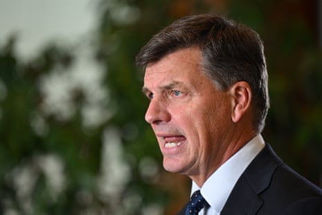 Shadow defence minister, Angus Taylor.