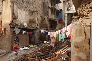 Since the earthquake new buildings must be built with concrete and steel beams, unlike older buildings