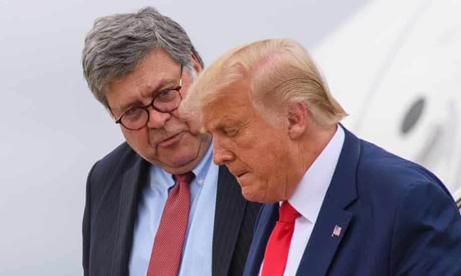 William Barr has long been accused of politicising the Department of Justice.