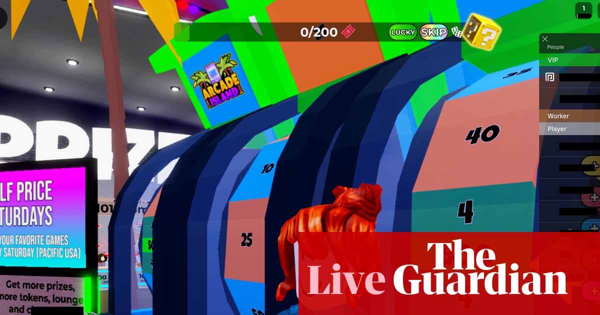 Australia news live: eSafety chief grilled on Guardian’s Roblox investigation; Bruce Lehrmann to learn fate of defamation appeal