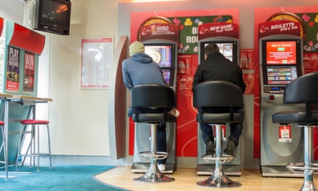 Fixed-odds betting terminals in a bookmakers