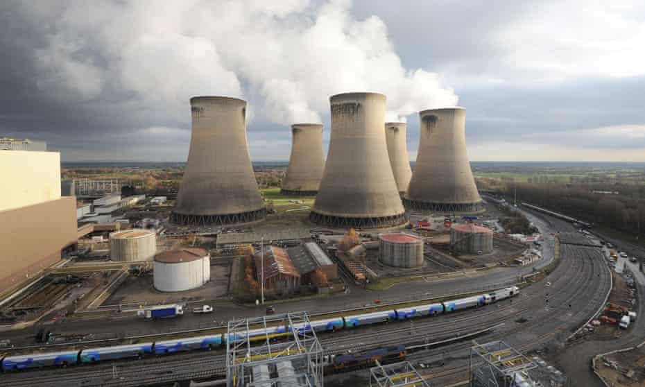 Drax power station near Selby, North Yorkshire.