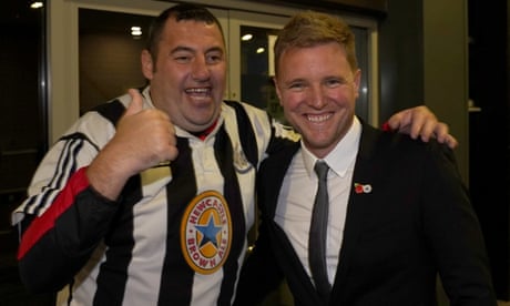 Eddie Howe promises entertainment but says Newcastle is ‘not an easy job’