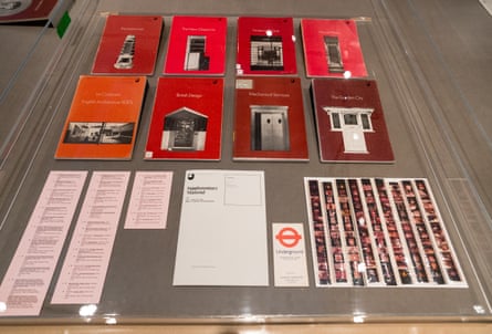 Study materials from the Open University A305 History of Architecture and Design 1890-1939 course, on display at the Centre Canadien d’Architecture, Montreal.