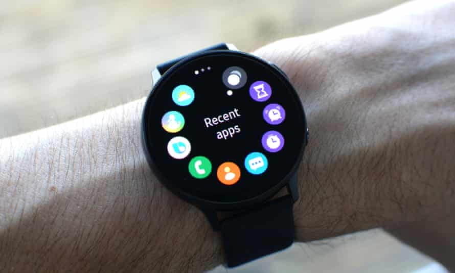 Samsung Galaxy Watch Active 2 Review The Best Smartwatch For Android Smartwatches The Guardian Samsung Galaxy Watch Active 2 Review The Best Smartwatch For Android Smartwatches The Guardian