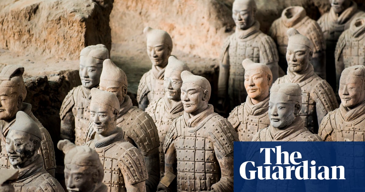 Tourist damages two of China's terracotta warriors after jumping fence