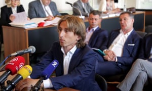 Croatia and Real Madrid midfielder Luka Modric