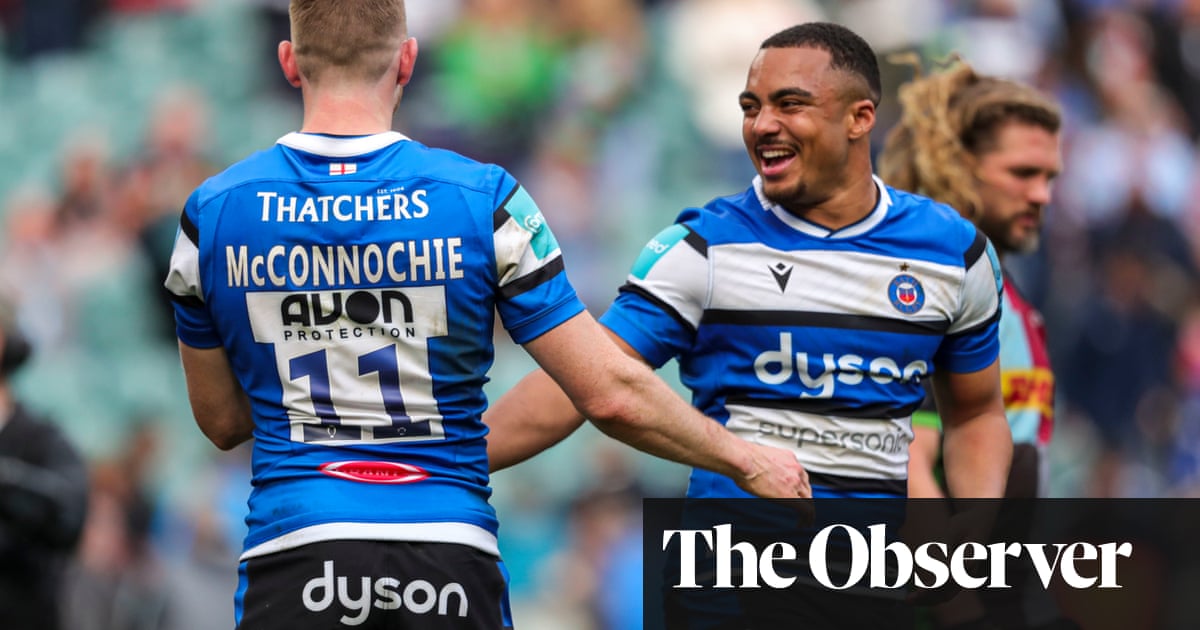 Max Ojomoh strikes final blow as dogged Bath battle past Harlequins