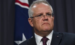 Australian prime minister Scott Morrison