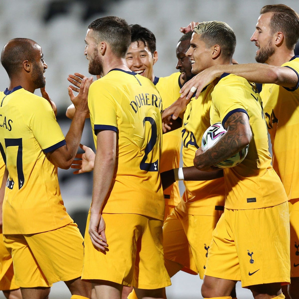 Tanguy Ndombele Scores Tottenham Winner At Nine Man Lokomotiv Plovdiv Football The Guardian