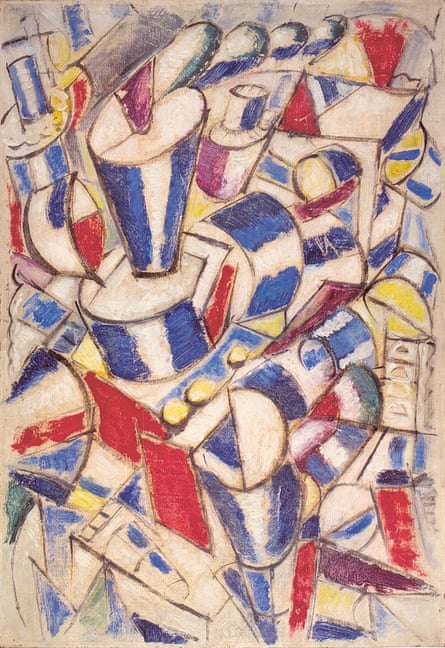 Nature Morte by Wolfgang Beltracchi, in the style of Fernand Léger
