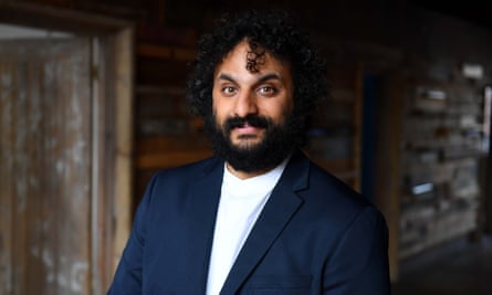 Portrait of Nish Kumar, the comedian