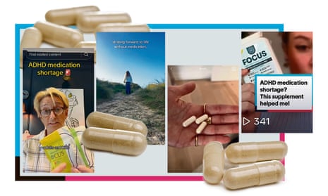 Some of the web adverts for ‘natural supplements’ for ADHD.