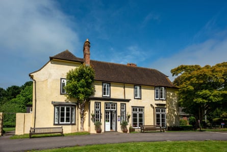 large white country house