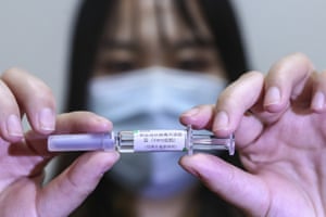 Chinese state firm sinopharm has been vaccinating key workers before trials for safety and effectiveness have been concluded